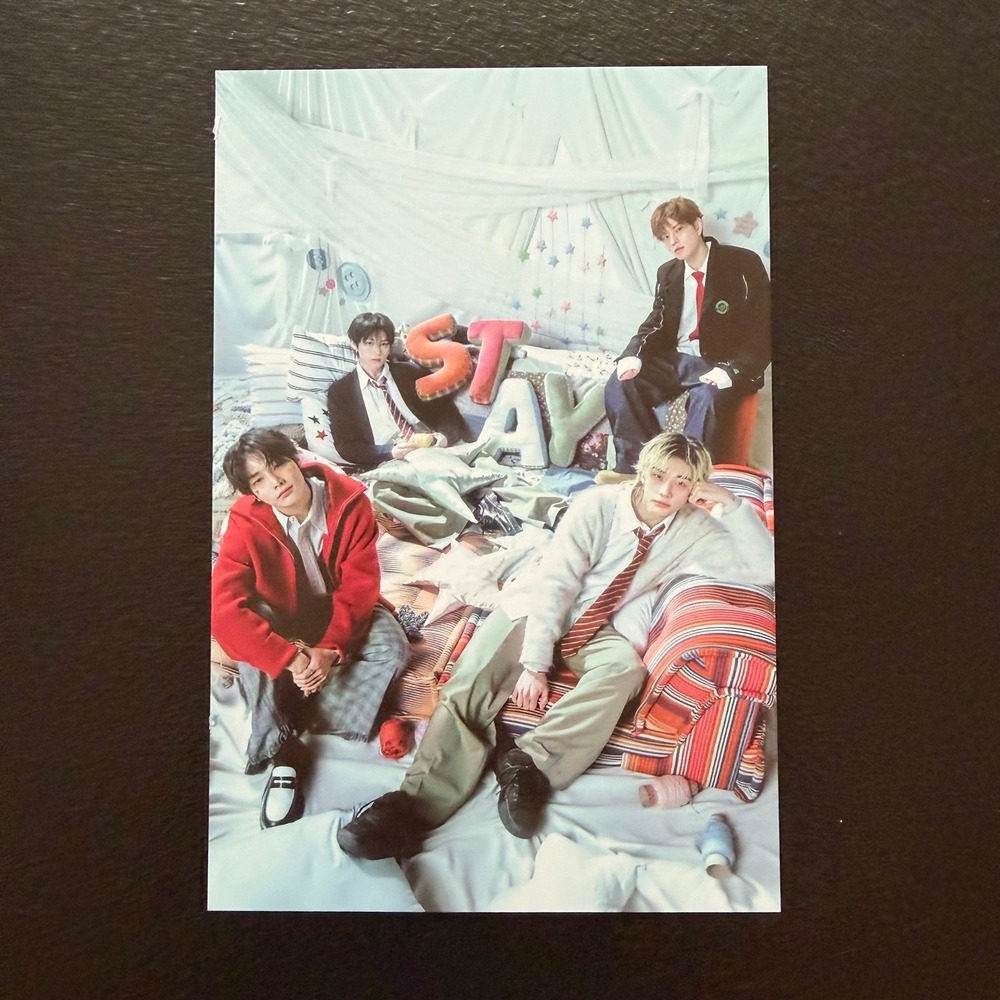 Stray Kids 4th Fan Meeting Stay In Our Little House Official Group Postcard